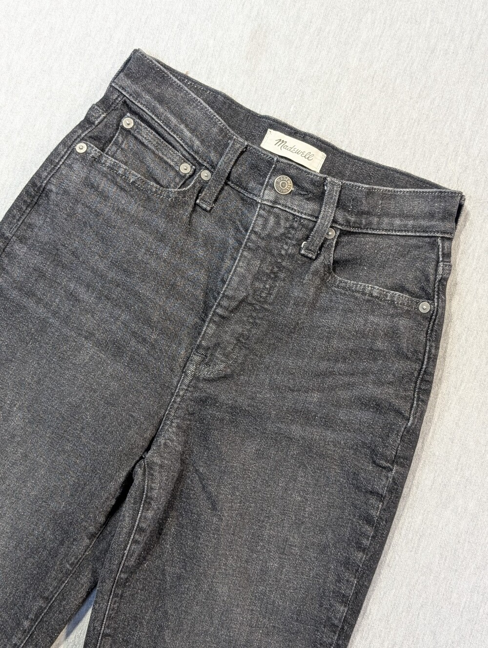 Madewell The Mom Jean Women's 25 Black